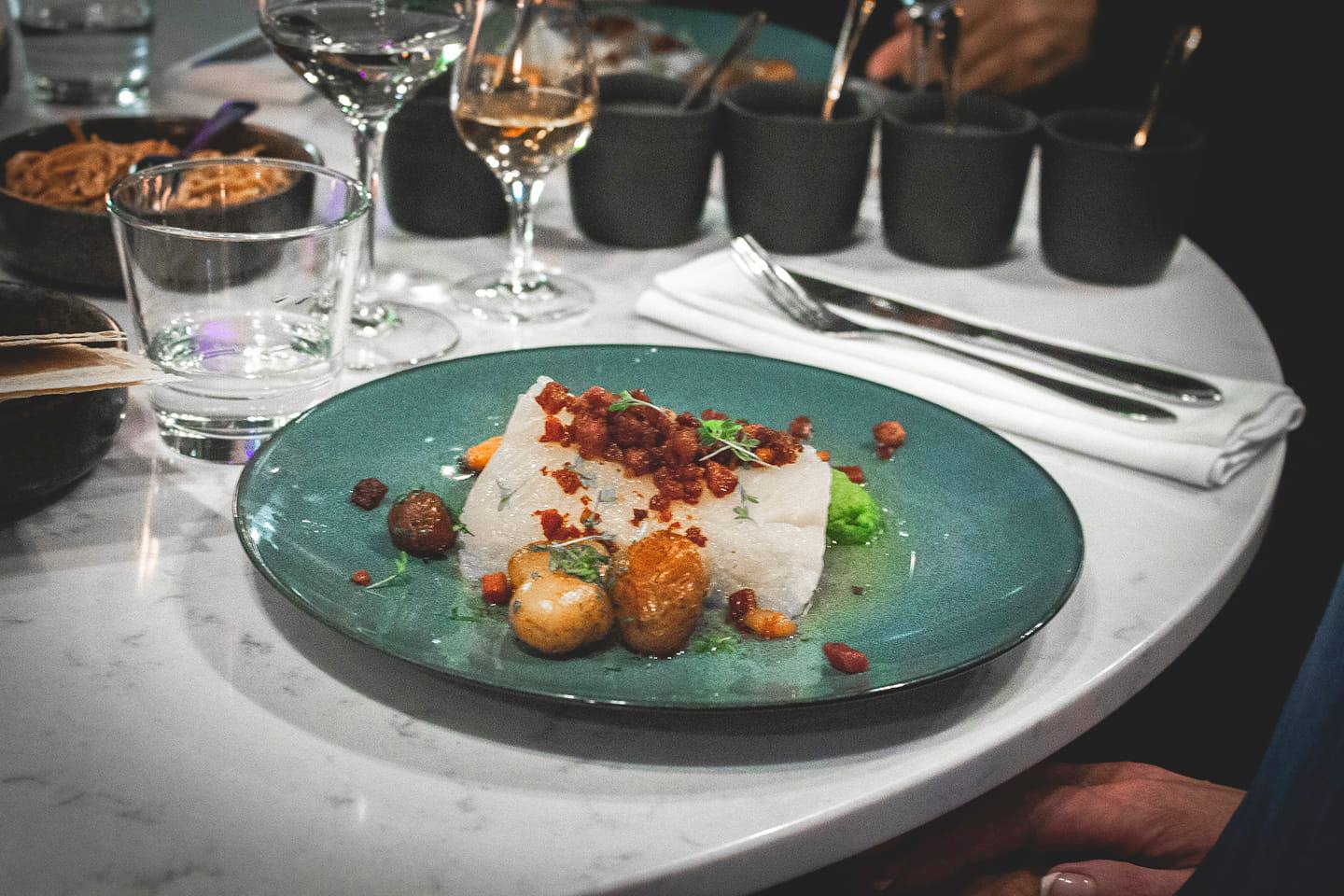 Sjokolade & kaffepannacotta